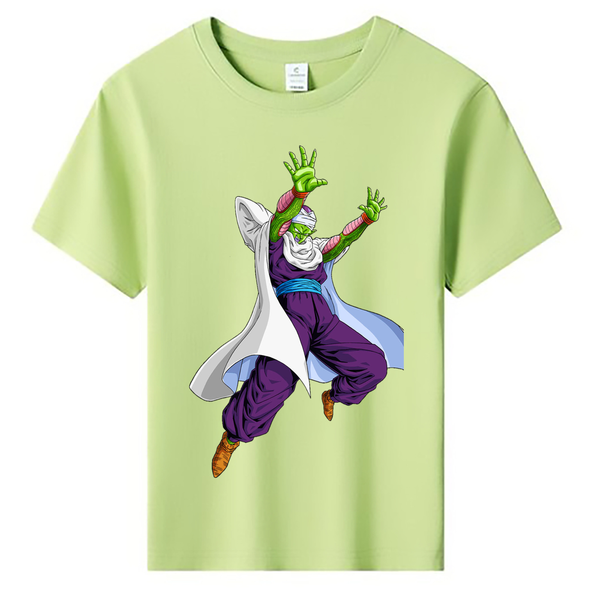（画像用） ドラゴンボール ピッコロ DRAGON BALL Piccolo 綿100％キッズTシャツ（フロントプリント）
